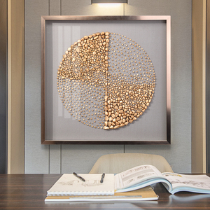 Shadow box frame painting for home hotel decoration wall art