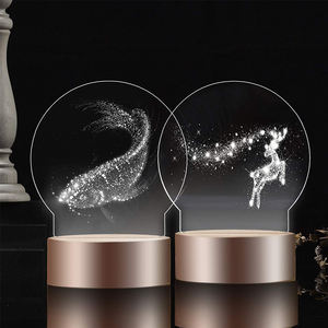 Panneau lumineux LED en acrylique transparent de 2 mm en gros, feuille vierge pour enseignes lumineuses personnalisées et artisanat DIY - Product Image 3