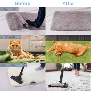 OEM Reusable Rug Tape Grippers Carpet Tape No Damaging Invisible No Residue <b>Double</b> <b>Sided</b> Carpet Stickers <b>Pad</b> for Hardwood Floors - Product Image 3