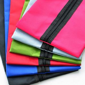 Sacs à chaussures en nylon Oxford avec fermeture éclair, imperméables, pour le rangement et l'emballage des chaussures, organisateur unisexe pour la maison et les voyages, avec logo publicitaire - Product Image 3