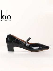 <span class=keywords><strong>Chaussures</strong></span> de mariage élégantes à talon carré pour femme, collection Printemps 2026, légères, avec bride à boucle réglable, bout fermé - Product Image 4