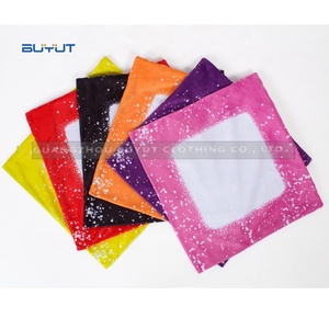 BUYUT Factory Direct Tie Dye sublimazione Design personalizzato stampa tessile per la casa <span class=keywords><strong>60</strong></span> colori candeggina corto cuscino quadrato in peluche 45 * 45c - Product Image 3