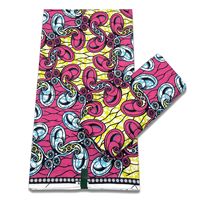 Tissu Ankara en microfibre tendance, motif enduit, pour vêtements, sacs, costumes, sellerie automobile, vestes, manteaux, broderie GSM, paillettes, uni