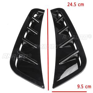 Pair Canard Spoiler <b>Splitter</b> Front Bumper Side Trim Cover for Mercedes C Class W205 C63 C180 C200 C260 C300 C180L C200L 2019+ - Product Image 3