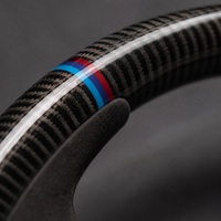 Volant sport en fibre de carbone et cuir pour BMW F10 F20 F30 F32 F36 F80 F82 M3 M4 M Sport - Vente en gros