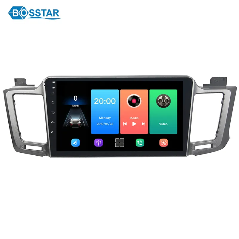 Din Rádio Do Carro Android Para Toyota RAV4 2 2014-2016 Multimídia Carro DVD Player Autoradio de Navegação GPS 2DIN