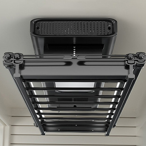 Tendedero de ropa plegable compacto para uso doméstico, estructura de acero al carbono con iluminación, sistema de secado por aire y calefacción - Product Image 5