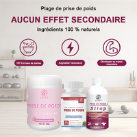 Kit de Prise de Poids Marque Blanche, Suppléments à Base de Plantes, Vente en Gros, Personnalisation, Produits pour la Prise de Poids