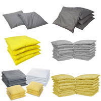 Melt-Blown 100 polypropylène absorbant chimique liquide économique oreiller oreillers polypropylène huile chaussette sacs Kit de déversement