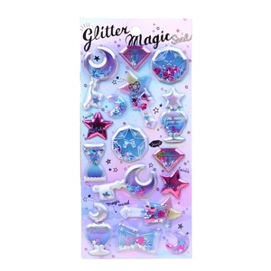 3D популярные рекламные подарки ПВХ наклейка, детские наклейки на стену, прозрачная наклейка из ПВХ - Product Image 3