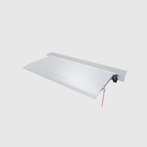 Rampe de chargement manuelle coulissante durable TM PEDANE - ES60B - W2000xL600MM - Rail de 3000 mm - Aluminium - 4000 kg - Product Image 1