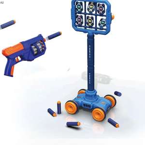 Revolver yumuşak kurşun oyuncak tabanca kapalı açık spor çekim oyunu mobil hedef hava tabancası ve hedef - Product Image 2