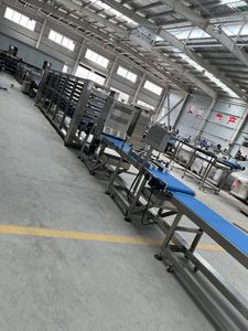 Rifornimento di fabbrica automatico congelato Laccha cipolla Canai Paratha che fa macchina Tortilla linea di produzione completa - Product Image 4