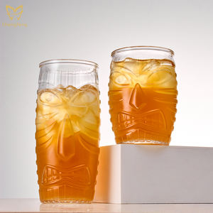 ハイボールゾンビティキメガネビンテージカクテルメガネジュース水飲みガラス - Product Image 6