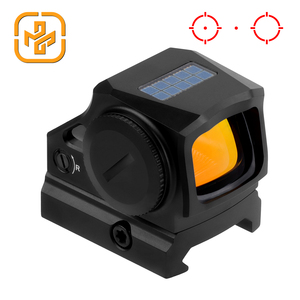 Năng lượng mặt trời 1x21mm Hợp kim nhôm đa mặt kẻ ô <span class=keywords><strong>Red</strong></span> <span class=keywords><strong>Dot</strong></span> Sight cao cấp chống sốc và thiết kế chống thấm nước cho Thợ Săn - Product Image 3