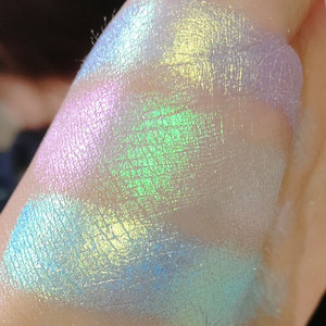 ยี่ห้อ MCESS ฟรีตัวอย่างขี้เกียจสองสีสีม่วง multichrome สองโทนไล่ระดับสีอายแชโดว์ผงสี - Product Image 6