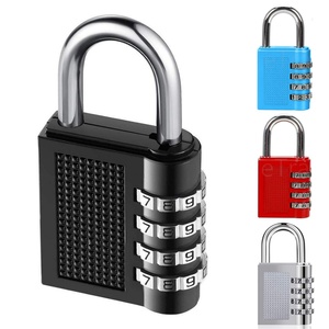 4 Dial Digit Combination <b>Lock</b> Waterproof Metal Combination <b>Lock</b> for <b>Suitcase</b> Gym Locker School Locker Outdoor Space - Product Image 4