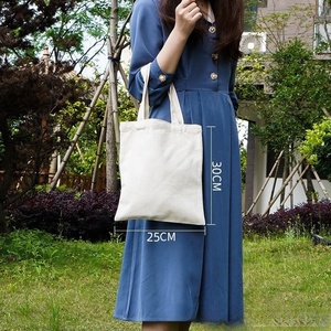 Bolsas de Tela Personalizadas al por Mayor, Bolsas de Compras de Lona de Algodón con Logotipo Personalizado, Bolsas de Tela en Blanco para Sublimación - Product Image 3