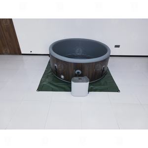 2025 nouveau design grand bain à remous <span class=keywords><strong>gonflable</strong></span>, 6 personnes avec système d'eau salée et télécommande, piscine <span class=keywords><strong>spa</strong></span> extérieure - Product Image 3