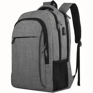 Travel Laptop Backpack With Laptop Compartment Business Anti Theft Durable Laptops Bag With USB