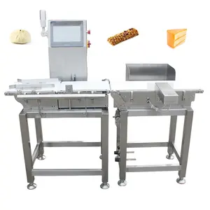 Conveyor Dynamic Checkweigher Weight Checking Food Oat Bar Steamed Stuffed Bun Cake