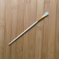Fourniture directe en stock résine céramique peinture artisanat brosse laine ordinaire S n ° 1-20 manche en bois nylon poils cheveux matériel