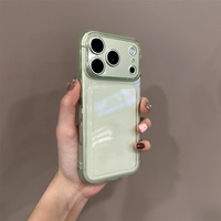Coque de téléphone transparente ultra-claire en TPU souple antichoc pour iPhone 18 17 Pro Max Plus, protection intégrale ultra-fine des bords