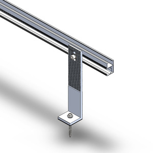 Support <span class=keywords><strong>de</strong></span> fixation solaire à pied pour panneaux solaires sur toiture – Approvisionnement direct usine - Product Image 4