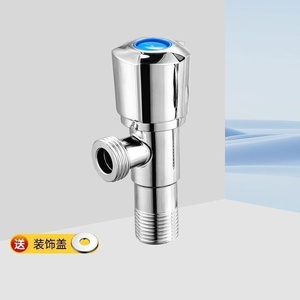 Robinet d'angle moderne en acier inoxydable à double usage pour appartements et hôtels, sans interrupteur, résistant à la corrosion et aux hautes pressions - Product Image 2