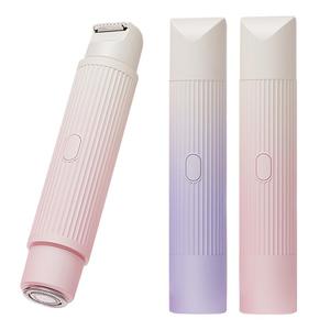 เครื่องกำจัดขน 0728 สำหรับผู้หญิง กำจัดขนบนใบหน้าและร่างกาย หัวคู่ ใช้ได้กับบิกินี่ รักแร้ ขา แขน และใบหน้า - Product Image 4
