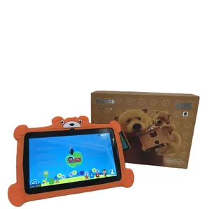 Tablet de celular barato, tablet de toque robusto 7 polegadas 16gb 32gb wifi estudante android 10.1 jogos pc 5 cores com presente grátis