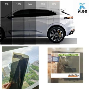 <span class=keywords><strong>Film</strong></span> teinté statique 5% VLT pour vitres, effet unidirectionnel, contrôle de la chaleur, amovible, réutilisable, anti-UV, pour teinture de vitres auto DIY - Product Image 4