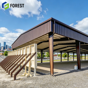 Atelier en structure métallique, matériaux de construction, cour intégrée, ventilation optimisée, qualité supérieure, écoénergétique, polyvalent - Product Image 1