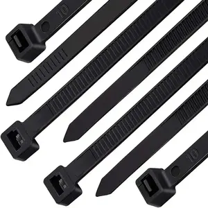 7.6mm 8*400 plastic self locking Nylon Cable Ties zip ties high quality with factory price and samples free