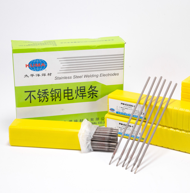 KUMA E2209-16 Stainless Steel Welding Rod AWS A5.4 2.5-5.0mm Diameters for Duplex 2205 Pressure Equipment Pitting Stress