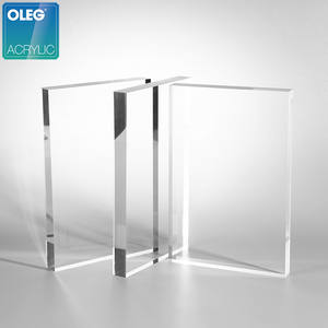 OLEG plastica trasparente acrilico vetro 4*8 ft dimensione 3-100mm spessore Pmma acrilico foglio per il taglio Laser - Product Image 3