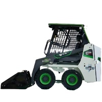 Chargeuse sur pneus électrique, chargeuse compacte E35, batterie au lithium CATL 21,29-29,17 kWh, chargeuse compacte mini 350 kg, autonomie de 6 à 8 heures, recharge possible