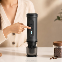 Machine à café portable à capsules 20 bars, 7800 mAh, expresso rechargeable, auto-chauffante, USB, réservoir de poudre 14g, pour voyage, camping, bureau