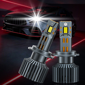 Faros Delanteros LED para Automóvil en Estado <span class=keywords><strong>Nuevo</strong></span>, H1 H3 9005 9006, Bombillas LED para Automóvil, Cuatro Tubos de Cobre, Bombilla LED H7 para Faros Delanteros - Product Image 4