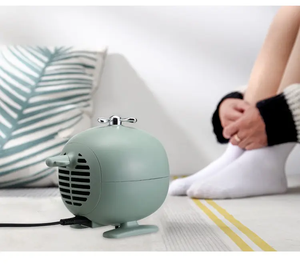 Portable personnel bureau et maison électrique économie d'énergie chauffage ventilateur PTC céramique repose-pieds 400W bureau chaud ventilateur Camping chauffage - Product Image 3