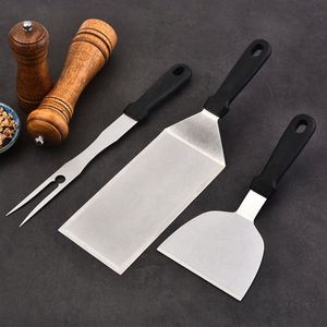 ชุดเครื่องครัวสแตนเลสไม้พายสำหรับทำพิซซ่าสเต็กบาร์บีคิว - Product Image 1