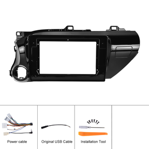 <span class=keywords><strong>Kit</strong></span> de Instalación de Radio para Auto Podofo de 10.1'' con Arnés de Cableado y Marco Android para Toyota Hilux 2016-2018 - Product Image 6