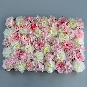 <span class=keywords><strong>Mur</strong></span> de fleurs artificielles blanches, <span class=keywords><strong>mur</strong></span> de fleurs pour mariage, bon marché, livraison gratuite - Product Image 2