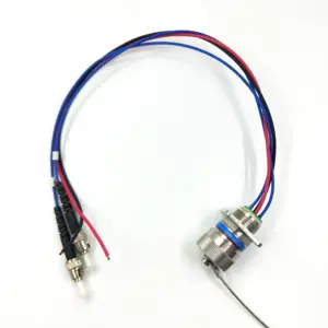 ZLTC户外防水混合连接器2光纤2功率D38999光纤连接器