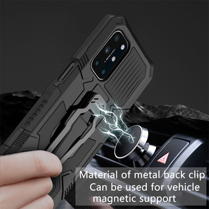 Estuche de soporte magnético híbrido resistente a prueba de golpes para <span class=keywords><strong>Huawei</strong></span> P40 Pro Lite/Mate 40 30 Pro/<span class=keywords><strong>Nova</strong></span> 7i <span class=keywords><strong>5T</strong></span> 4e con cubierta de clip para cinturón - Product Image 2