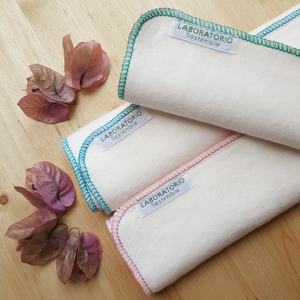 Lingettes démaquillantes réutilisables Laboratorio Sostenibile, naturelles, écologiques, non parfumées - Product Image 1