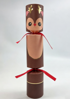 Craquelins de Noël en forme de renne de 12 pouces - Adorables décorations Rudolph pour fêtes de fin d'année, 50 pièces