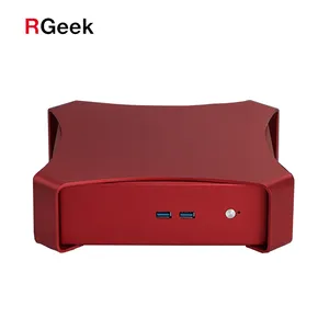RGeek OEM X3 bilgisayar kasası USB 3.0 Alüminyum PC Kasa HTPC Yüksek Verimli Isı Dağılımı Mini ITX Masaüstü Mini PC Kasa