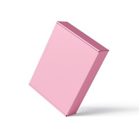 Boîte d'expédition en carton ondulé E-flute avec logo personnalisé, tailles standard OEM, en stock, pour l'emballage et l'expédition des petites entreprises