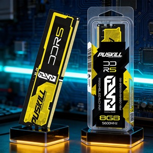 PUSKILL DDR5 8GB 5600MHz โมดูลหน่วยความจำเดสก์ท็อปสำหรับการเล่นเกมและการอัปเกรดพีซี - Product Image 1